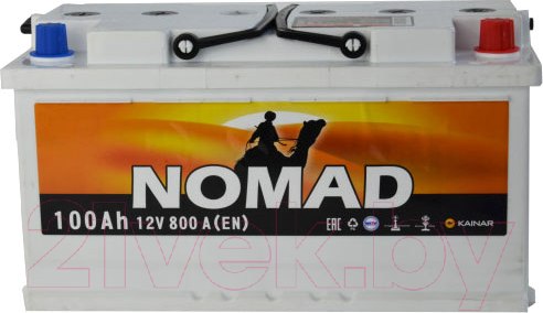 Изображение товара Автомобильный аккумулятор Kainar Nomad 6СТ-100 Рус L+ / 100101001021107110R (100 А/ч)