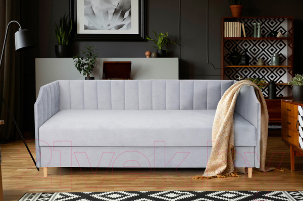 Изображение товара Диван Мебельград Челси Стандарт (мора серый)