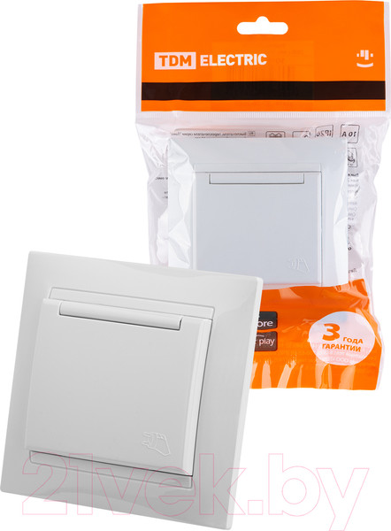 Изображение товара Розетка TDM Лама SQ1815-0026 (белый)