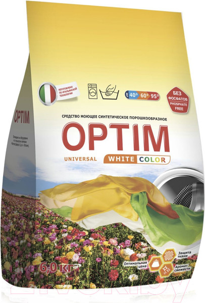 Изображение товара Стиральный порошок OPTIM Universal (6кг)