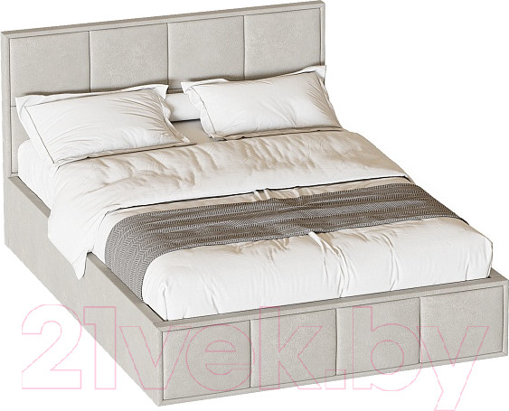Изображение товара Каркас кровати Мебельград Октавия Стандарт 180x200 (лана бежевый)