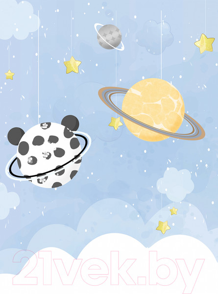 Изображение товара Фотообои листовые Vimala Космос акварель (270x200)