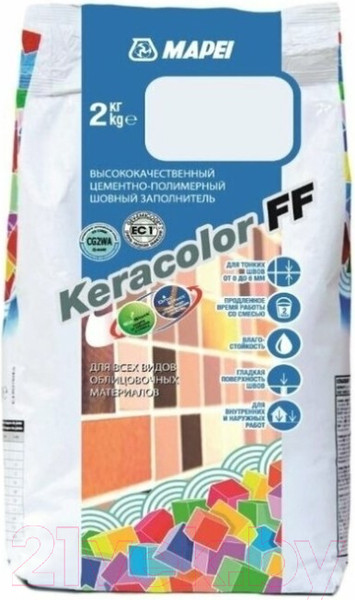 Изображение товара Фуга цементная Mapei Keracolor FF N133 (2кг, песочный)