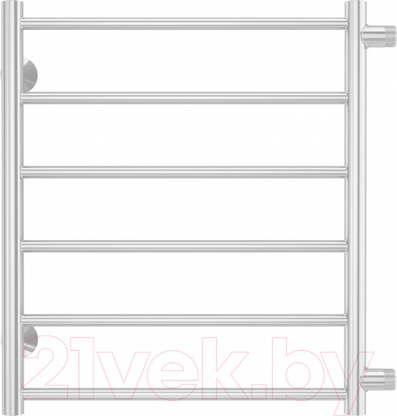 Изображение товара Полотенцесушитель водяной Terminus Аврора П6 500x600 (с боковым подключением 500, RAL 9003)