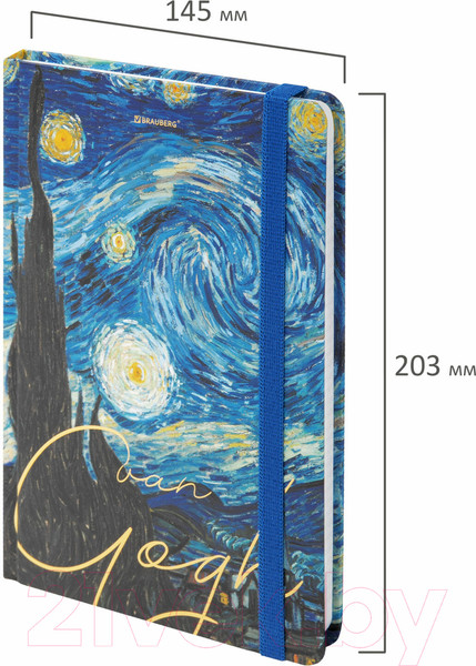 Изображение товара Записная книжка Brauberg Van Gogh / 113728