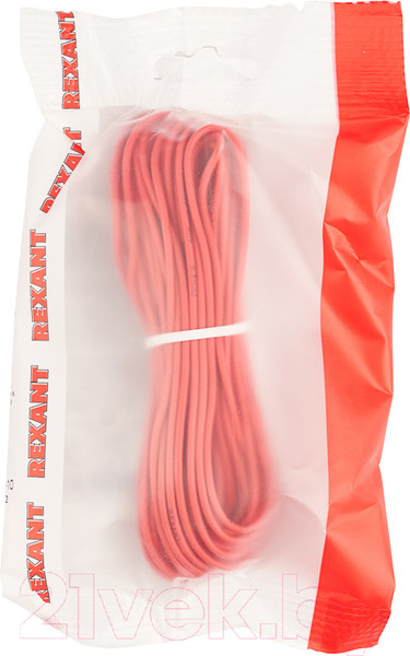 Изображение товара Кабель силовой монтажный Rexant ПГВА/ПВАМ / 01-6514-2-10 (10м, красный)