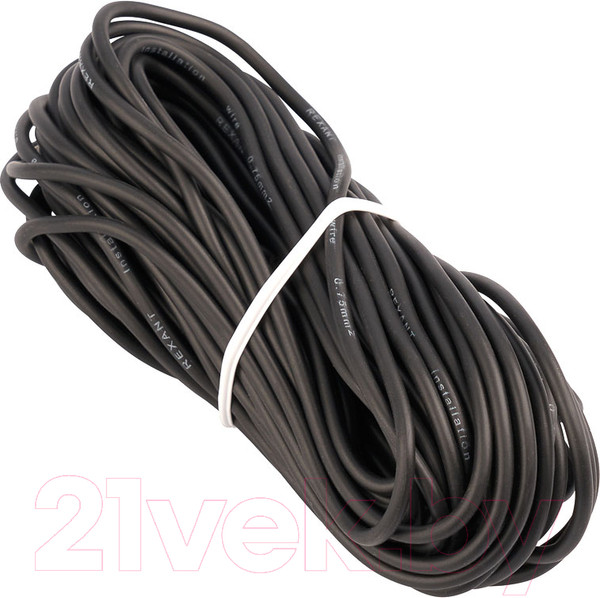 Изображение товара Кабель силовой монтажный Rexant ПГВА/ПВАМ / 01-6506-2-10 (10м, черный)