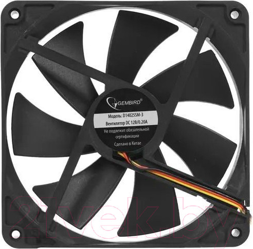 Изображение товара Вентилятор для корпуса Gembird D14025SM-3