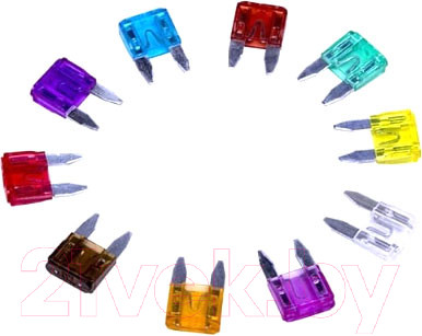 Изображение товара Комплект предохранителей для автомобиля Rexant Мини 80-7023 (100шт)