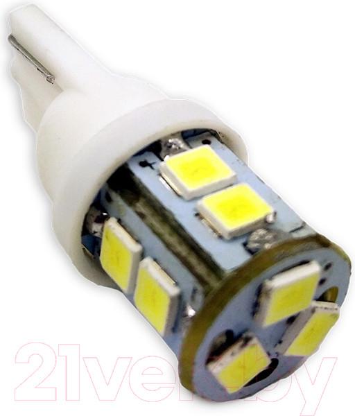 Изображение товара Комплект автомобильных ламп AVS T113 T10 / A07038S (2шт, белый)