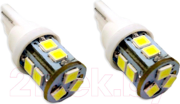 Изображение товара Комплект автомобильных ламп AVS T113 T10 / A07038S (2шт, белый)