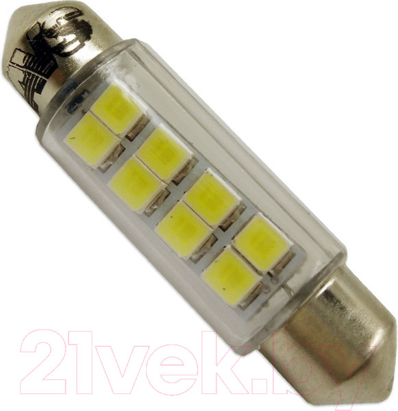 Изображение товара Комплект автомобильных ламп AVS SV038 T11 / A07048S (2шт, белый)