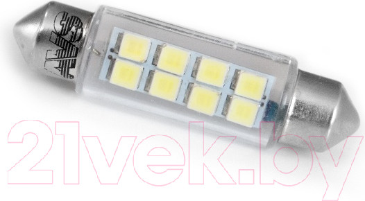 Изображение товара Комплект автомобильных ламп AVS SV038 T11 / A07048S (2шт, белый)