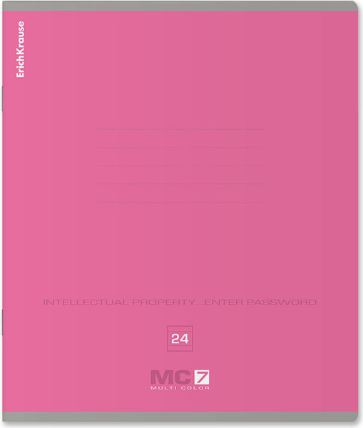 Изображение товара Тетрадь Erich Krause MC-7 / 56307 (24л, ассорти)