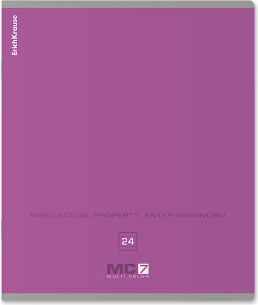 Изображение товара Тетрадь Erich Krause MC-7 / 56307 (24л, ассорти)