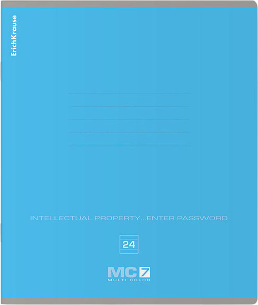 Изображение товара Тетрадь Erich Krause MC-7 / 56307 (24л, ассорти)
