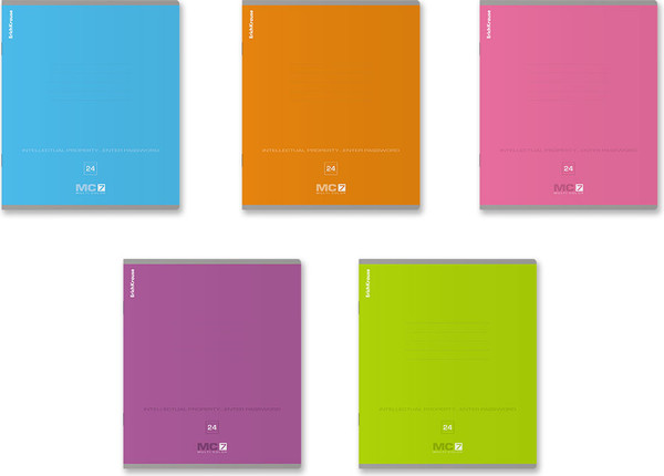 Изображение товара Тетрадь Erich Krause MC-7 / 56307 (24л, ассорти)