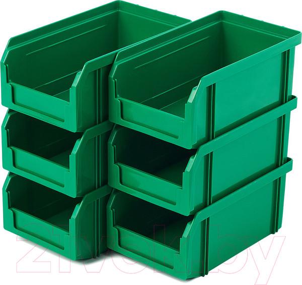 Изображение товара Набор лотков для метизов Стелла-техник V-1-К6 (зеленый)