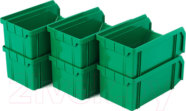Изображение товара Набор лотков для метизов Стелла-техник V-1-К6 (зеленый)