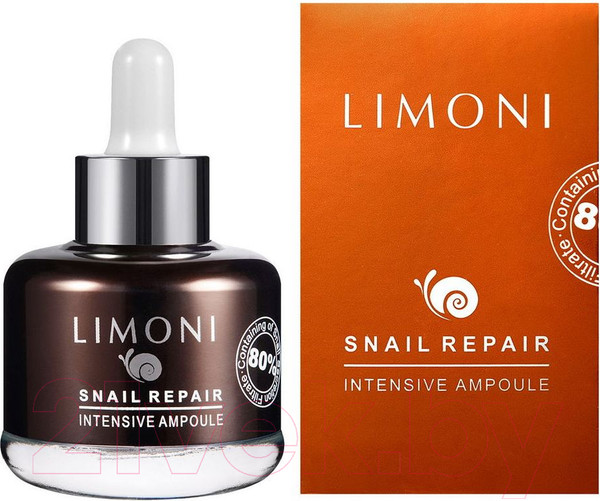 Изображение товара Сыворотка для лица Limoni Snail Repair Intensive Ampoule  (30мл)