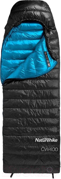 Изображение товара Спальный мешок Naturehike CW400 / NH18C400-D (L, черный)