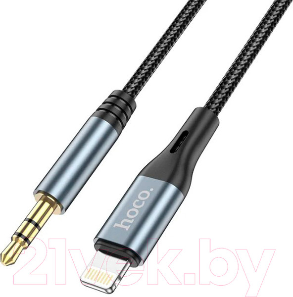 Изображение товара Кабель Hoco DUP03 (1м, металлик)