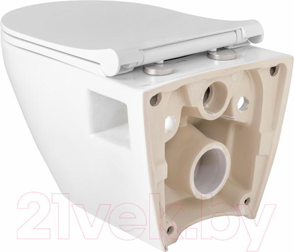 Изображение товара Унитаз подвесной Quarter Bath Deep Old Type 52см 70DE02001 (белый, без отверстия для биде)