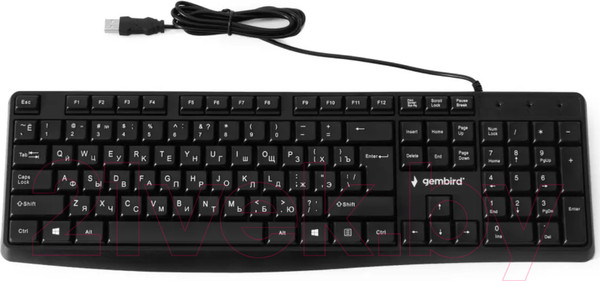 Изображение товара Клавиатура Gembird KB-8410 (черный)