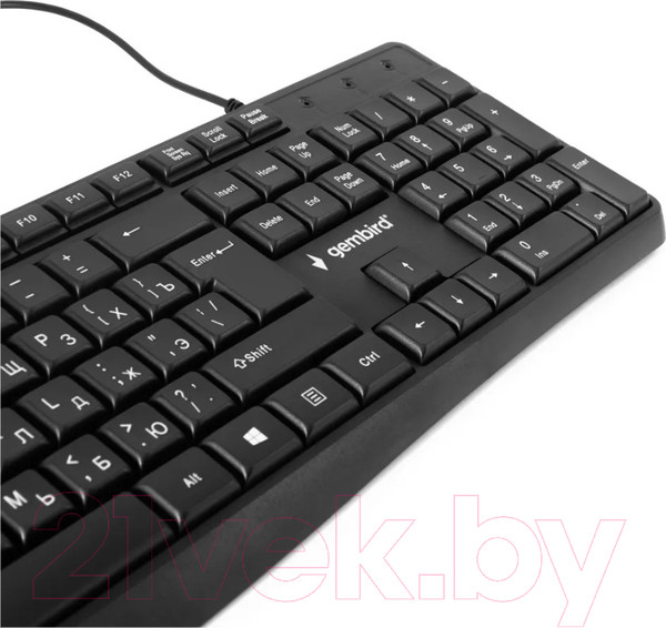 Изображение товара Клавиатура Gembird KB-8410 (черный)