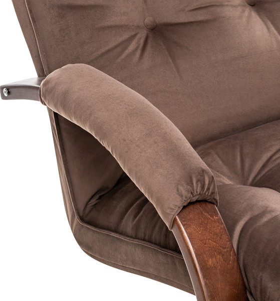 Изображение товара Кресло-качалка Импэкс Leset Монако (орех текстура/V 23)