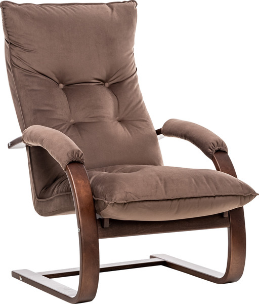 Изображение товара Кресло-качалка Импэкс Leset Монако (орех текстура/V 23)