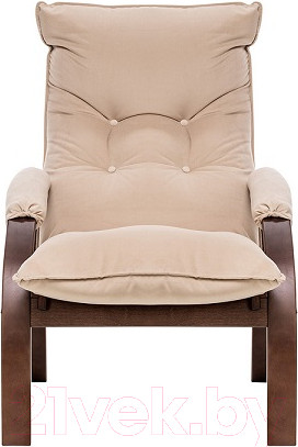 Изображение товара Кресло мягкое Импэкс Левада (орех текстура/V 18)