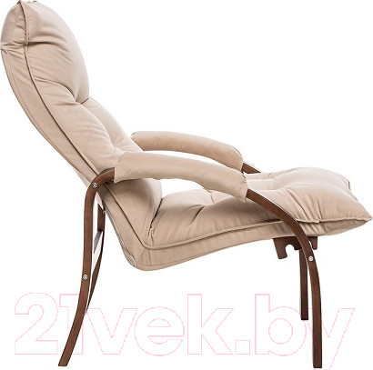 Изображение товара Кресло мягкое Импэкс Левада (орех текстура/V 18)