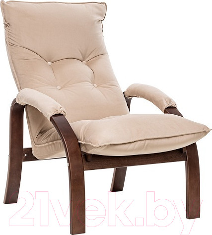 Изображение товара Кресло мягкое Импэкс Левада (орех текстура/V 18)