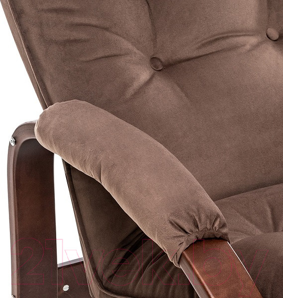 Изображение товара Кресло мягкое Импэкс Левада (орех текстура/V 23)