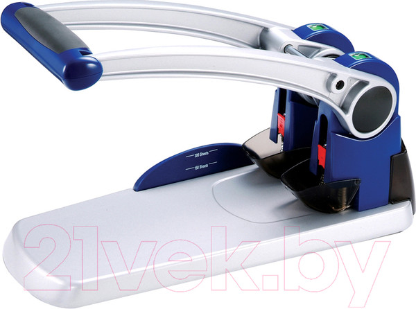 Изображение товара Дырокол KW-Trio 9550 (синий/серебристый)