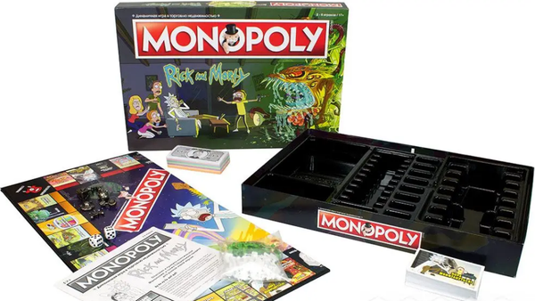 Изображение товара Настольная игра Hasbro Монополия Рик и Морти / 33862
