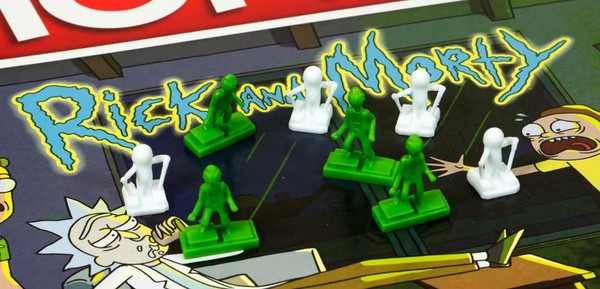 Изображение товара Настольная игра Hasbro Монополия Рик и Морти / 33862