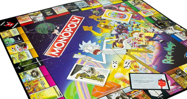 Изображение товара Настольная игра Hasbro Монополия Рик и Морти / 33862