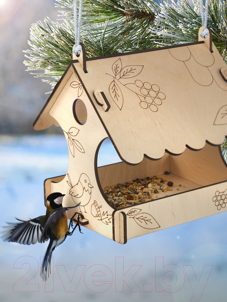 Изображение товара Кормушка для птиц Woody Классик 2 / 06282