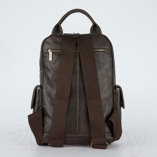 Изображение товара Рюкзак Poshete 253-1136-7-DBW (коричневый)