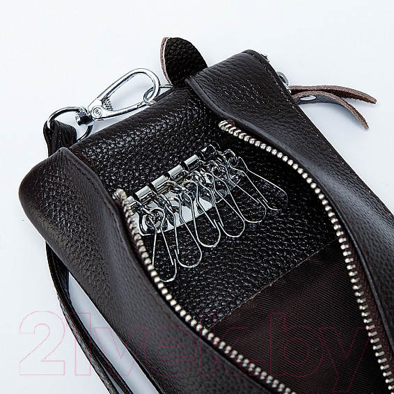 Изображение товара Ключница Poshete 886-6001-2-DBW (коричневый)