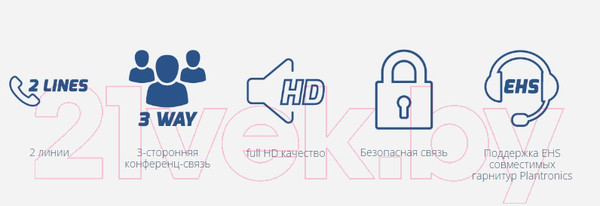 Изображение товара VoIP-телефон Grandstream GXP1620