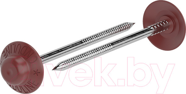 Изображение товара Гвоздь кровельный Onduline 3.1x75 (100шт, красный)