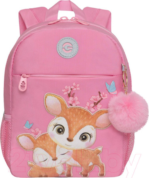Изображение товара Детский рюкзак Grizzly RK-276-2 (розовый)