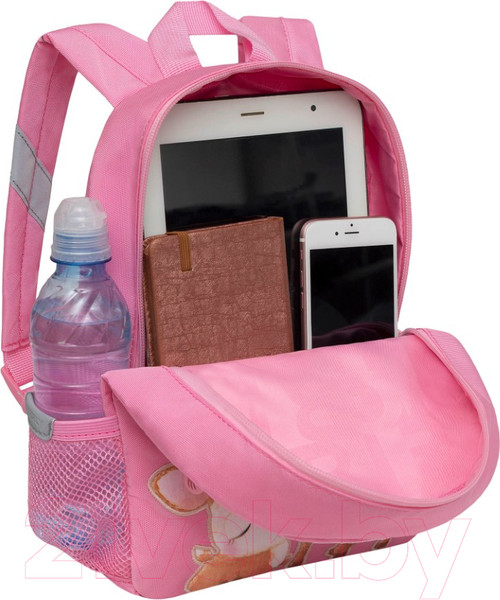 Изображение товара Детский рюкзак Grizzly RK-276-2 (розовый)