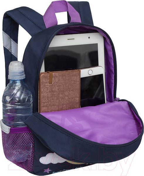 Изображение товара Детский рюкзак Grizzly RK-276-3 (синий)