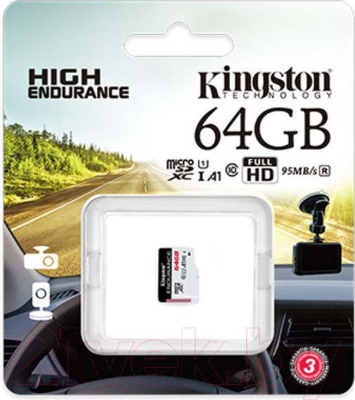 Изображение товара Карта памяти Kingston MicroSDXC UHS-I 64GB (SDCE/64GB)