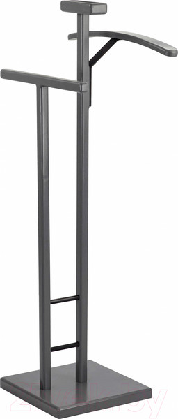 Изображение товара Стойка для одежды Мебелик Галант 340 (черный/серый графит)