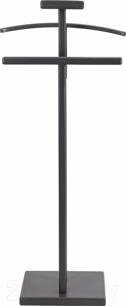Изображение товара Стойка для одежды Мебелик Галант 340 (черный/серый графит)